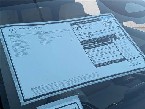 New 2026 Mercedes-Benz GLA 250 image 18