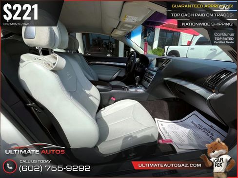 Used 2011 INFINITI G37 Convertible w/ Premium Pkg RWD image 11