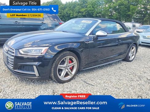 Used 2018 Audi S5 Premium Plus w/ Navigation Package AWD/4WD image 1
