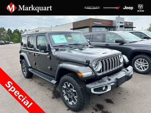 New 2025 Jeep Wrangler Unlimited Sahara w/ Safety Group AWD/4WD image 1