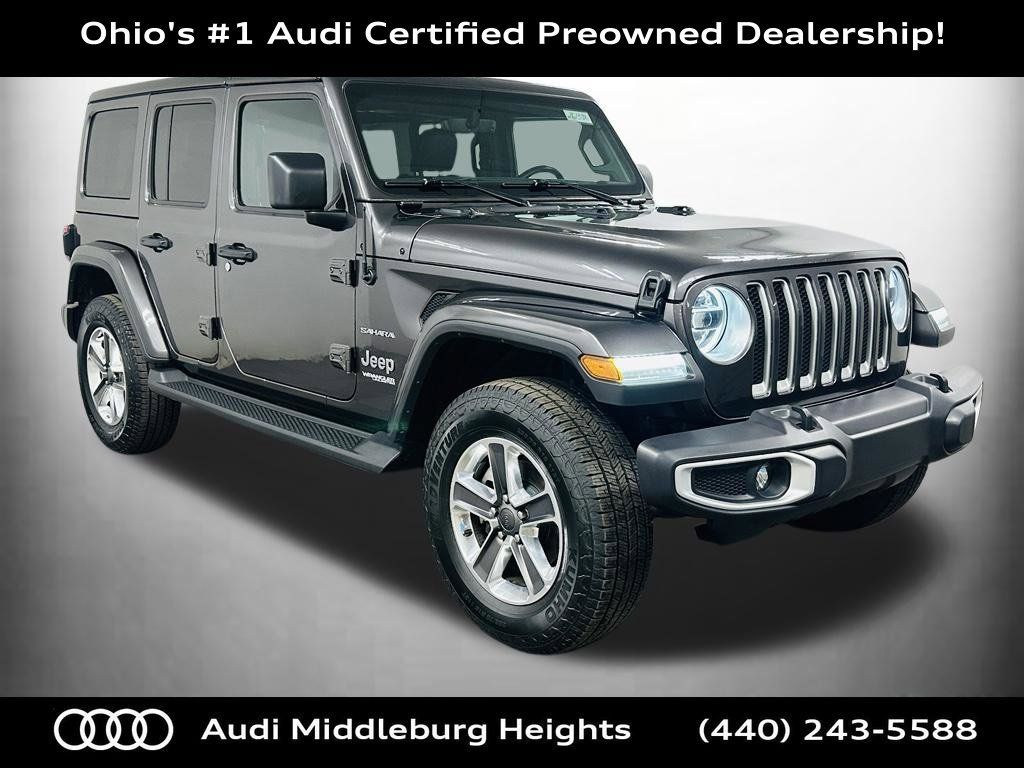 Used 2021 Jeep Wrangler Unlimited Sahara AWD/4WD image 1