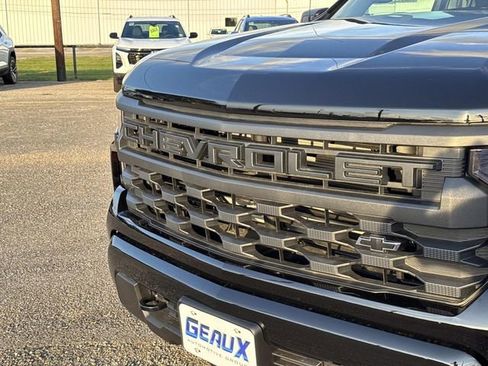 New 2026 Chevrolet Silverado 1500 Custom w/ Turbomax Blackout Package RWD image 3