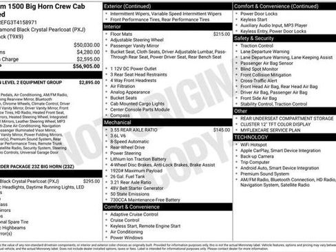Certified 2026 RAM 1500 Big Horn RWD image 8