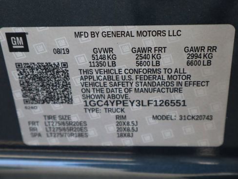 Used 2020 Chevrolet Silverado 2500 LTZ w/ Technology Package image 61