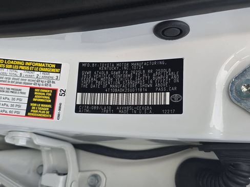 Certified 2025 Toyota Camry XLE AWD/4WD image 38