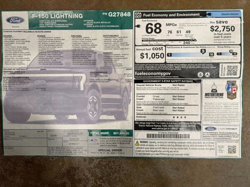 Used 2023 Ford F150 Lightning XLT image 74