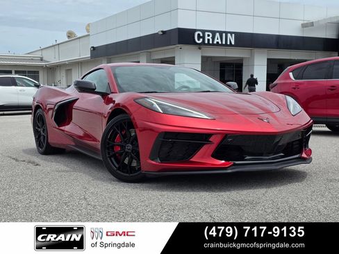 Used 2023 Chevrolet Corvette Stingray Preferred Cpe w/ Z51 Performance Package RWD image 1