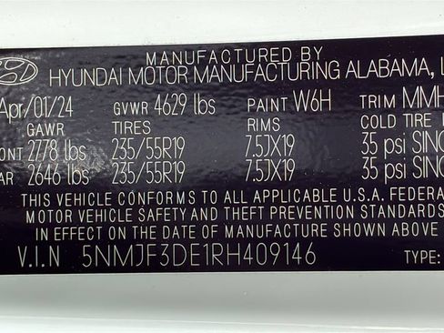 Used 2024 Hyundai Tucson SEL w/ Convenience Package FWD image 30
