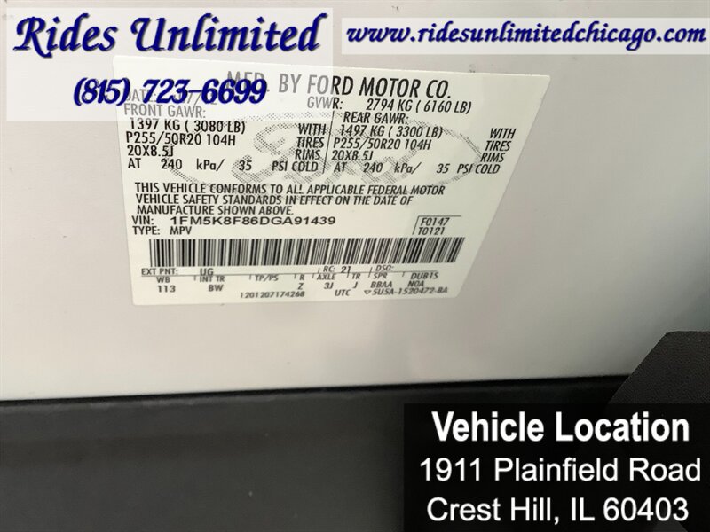 Used 2013 Ford Explorer Limited AWD/4WD image 34