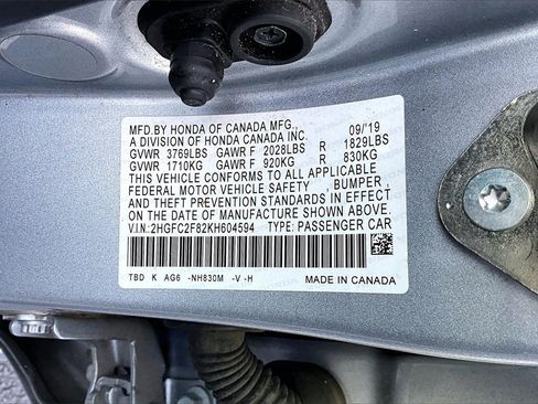 Used 2019 Honda Civic Sport image 35