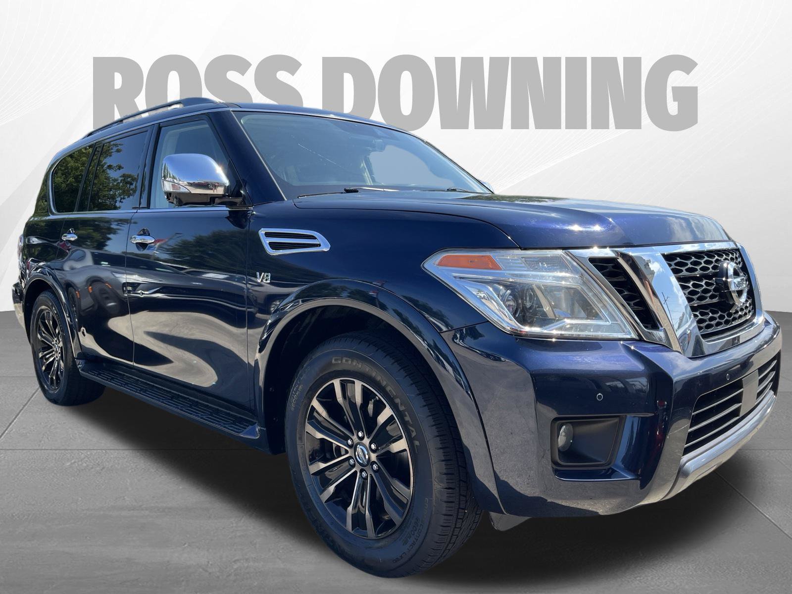 Used 2019 Nissan Armada Platinum w/ Captain's Chairs Package RWD image 3