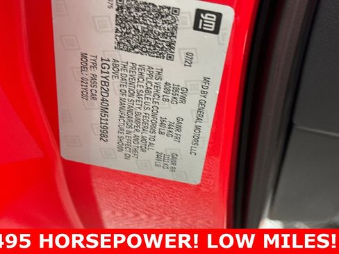 Used 2021 Chevrolet Corvette Stingray Preferred Cpe w/ Z51 Performance Package image 29