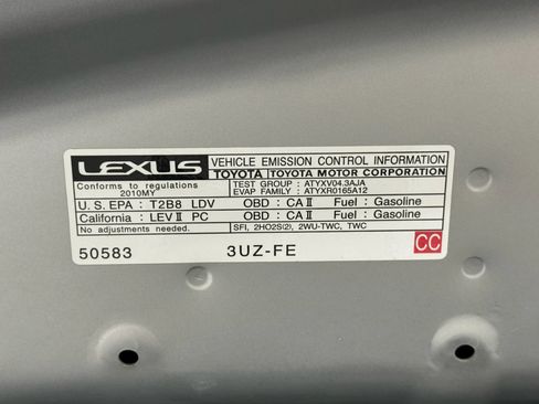 Used 2010 Lexus SC 430 Convertible image 42