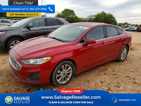 Used 2020 Ford Fusion SE FWD image 1