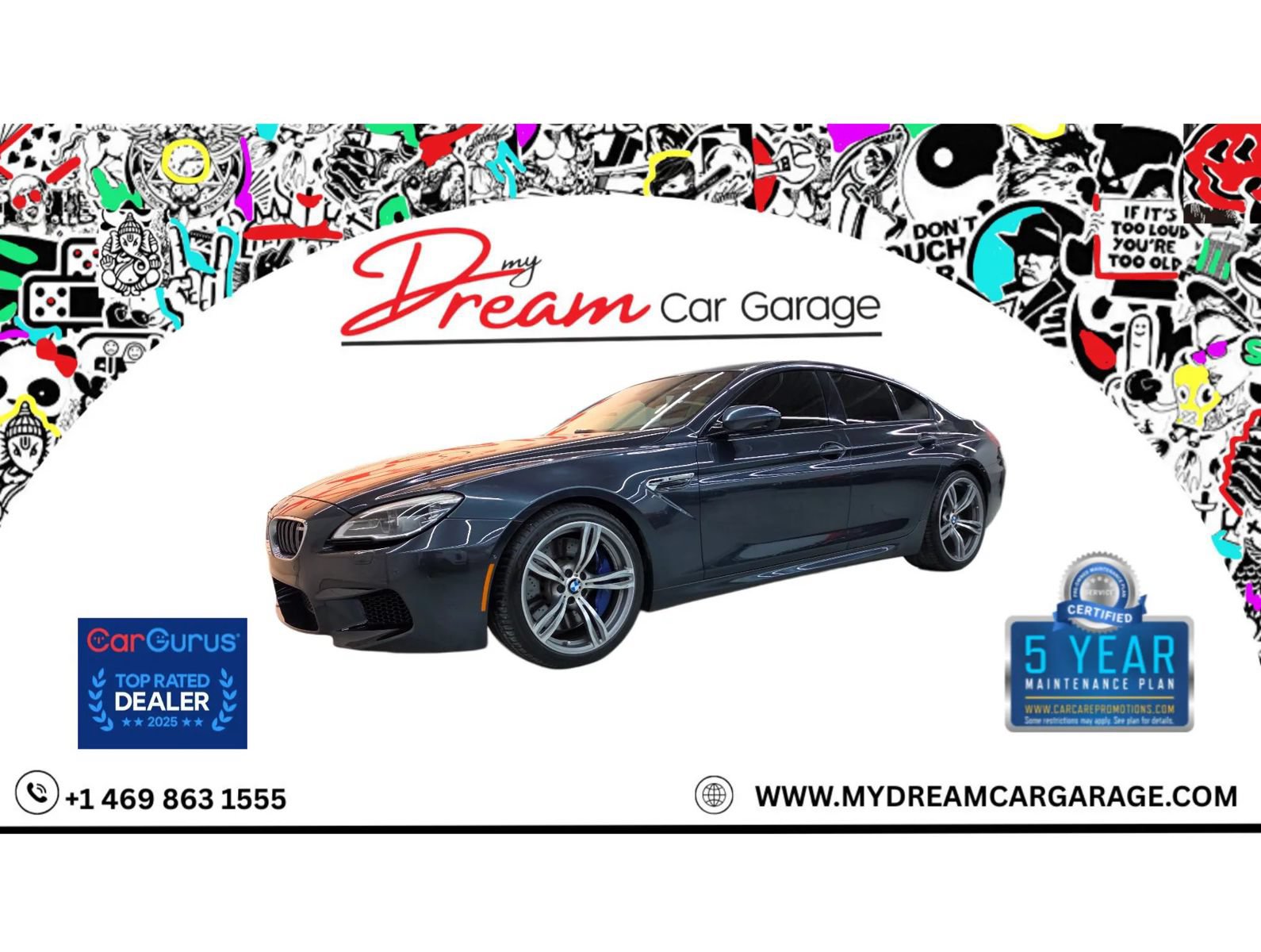 Used 2016 BMW M6 Gran Coupe RWD image 1