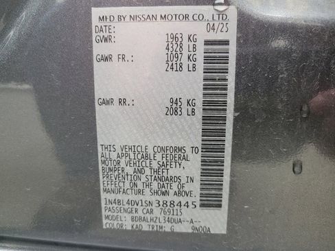Used 2025 Nissan Altima 2.5 SV image 33