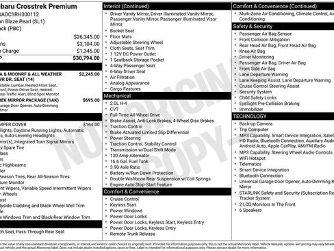 Certified 2024 Subaru Crosstrek 2.0i Premium AWD/4WD image 6