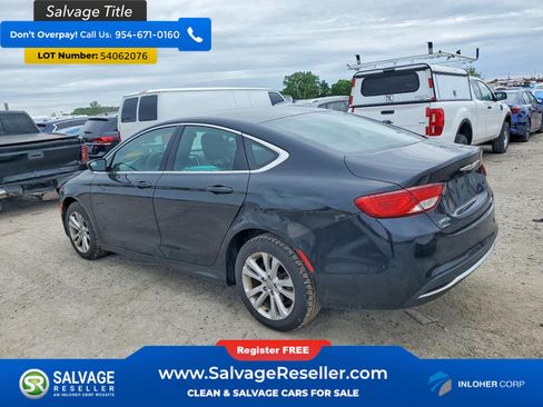 Used 2016 Chrysler 200 Limited FWD image 3
