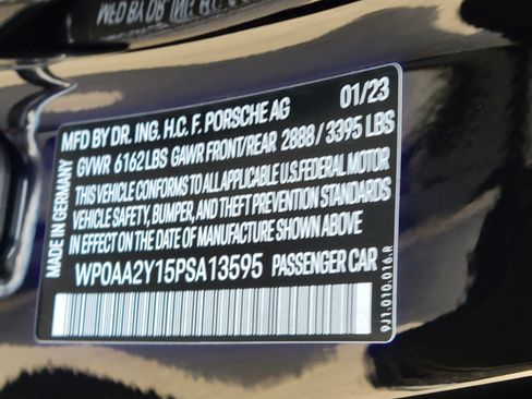 Certified 2023 Porsche Taycan w/ Premium Package RWD image 34