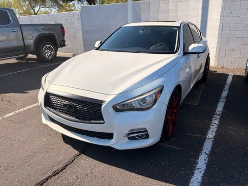Used 2015 INFINITI Q50 Premium w/ Navigation Package RWD image 1