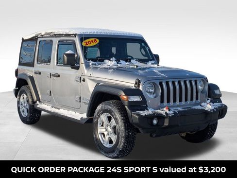 Used 2018 Jeep Wrangler Unlimited Sport S image 4