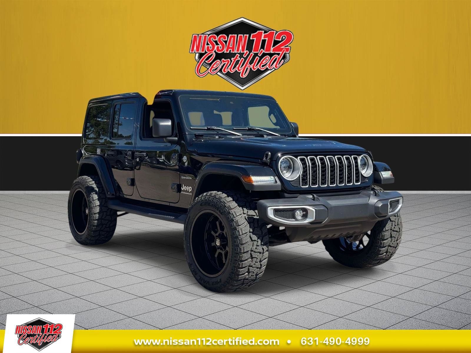 Used 2024 Jeep Wrangler Unlimited Sahara w/ Technology Group AWD/4WD image 1
