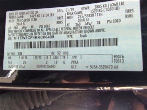 Used 2019 Ford F150 XLT w/ Equipment Group 302A Luxury image 15