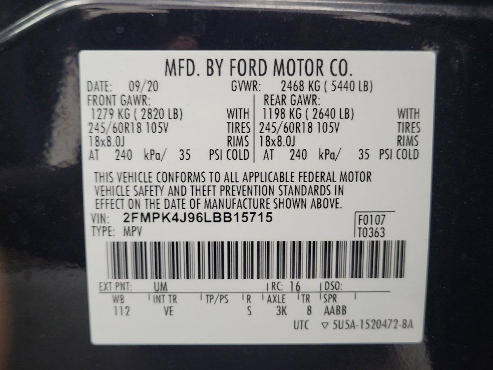 Used 2020 Ford Edge SEL AWD/4WD image 33