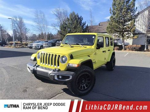 Used 2023 Jeep Wrangler Sahara image 1