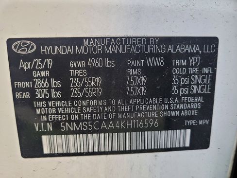 Used 2019 Hyundai Santa Fe AWD image 33