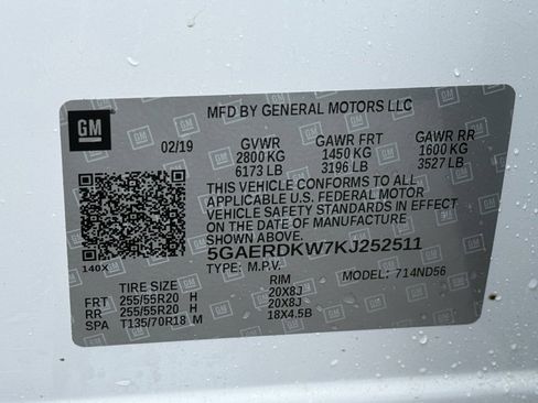 Used 2019 Buick Enclave Avenir w/ Avenir Technology Package image 46