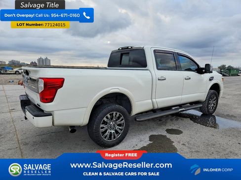 Used 2016 Nissan Titan Platinum Reserve AWD/4WD image 4