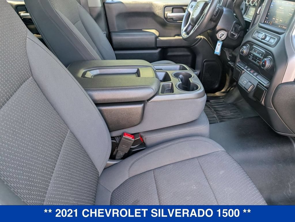 Used 2021 Chevrolet Silverado 1500 Custom Trail Boss w/ Safety Confidence Package AWD/4WD image 38