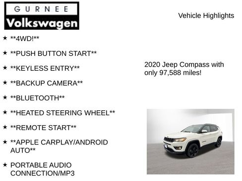 Used 2020 Jeep Compass Latitude image 8