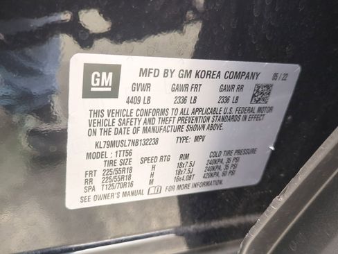Used 2022 Chevrolet TrailBlazer RS w/ Sun and Liftgate Package AWD/4WD image 36