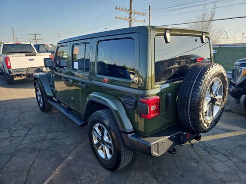 Used 2021 Jeep Wrangler Unlimited Sahara w/ Uconnect 4C Nav & Sound Group AWD/4WD image 4