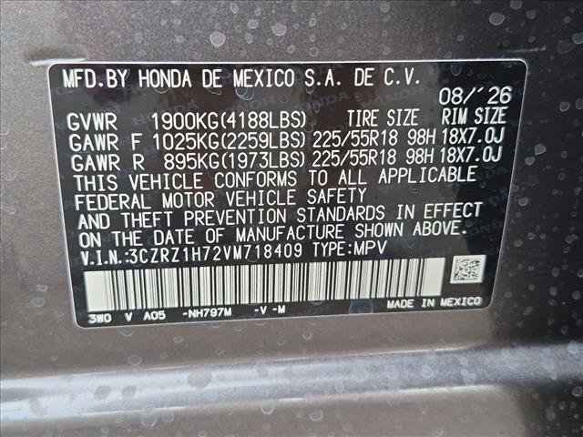 New 2027 Honda HR-V EX-L image 17
