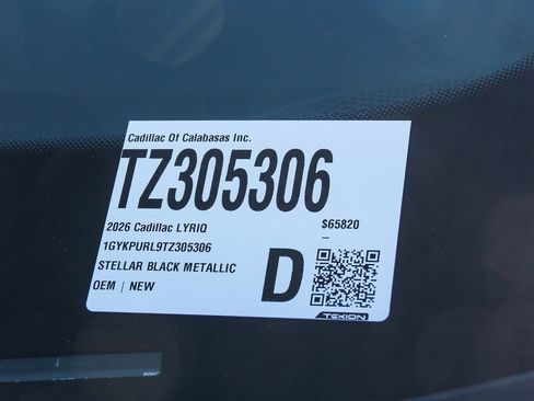 New 2026 Cadillac Lyriq Sport image 29