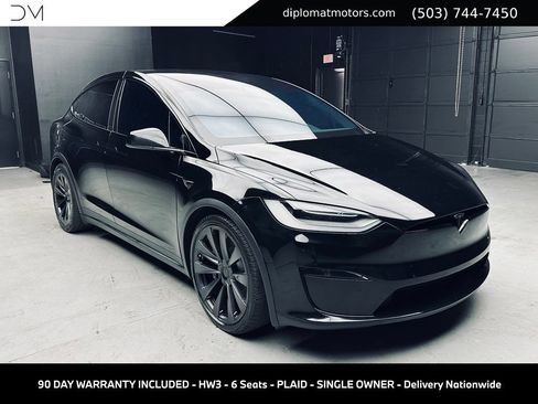 Used 2022 Tesla Model X Plaid AWD/4WD image 8