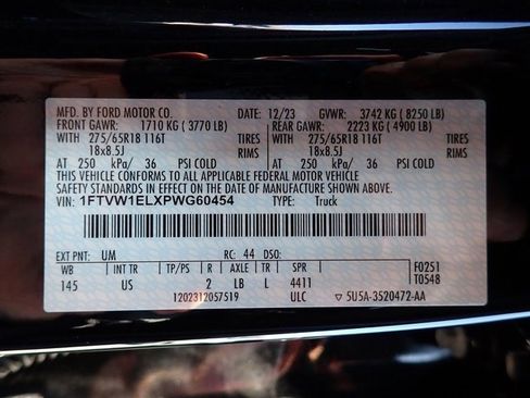 Used 2023 Ford F150 Lightning XLT image 13