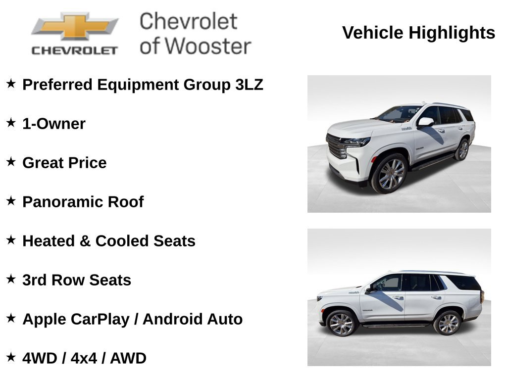 Used 2024 Chevrolet Tahoe High Country AWD/4WD image 2