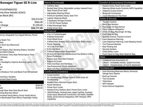 Used 2023 Volkswagen Tiguan SE R-Line FWD image 11