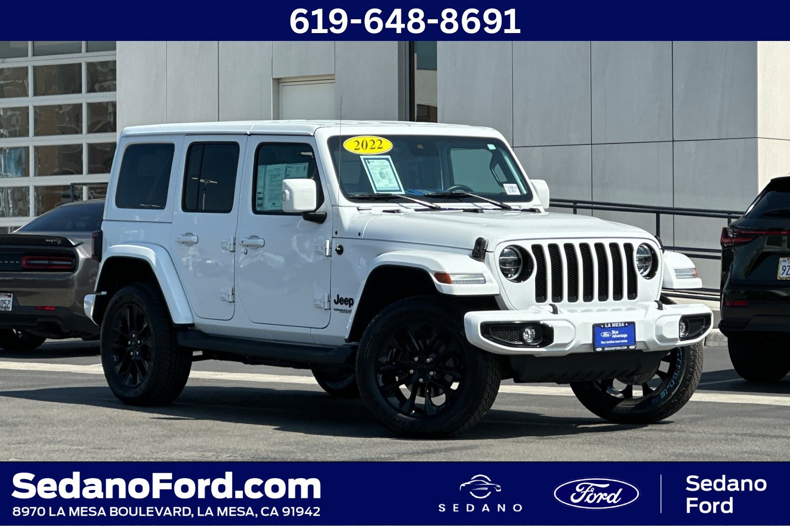 Used 2022 Jeep Wrangler Unlimited Sahara AWD/4WD image 1