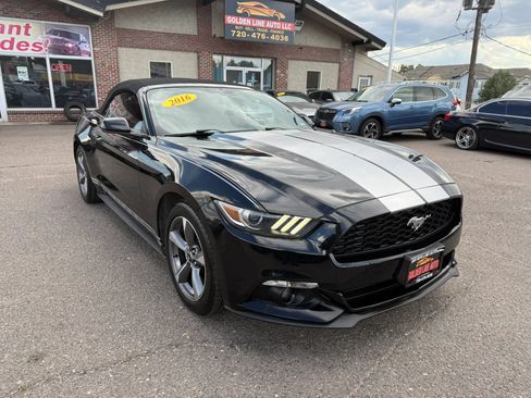 Used 2016 Ford Mustang Convertible w/ Equipment Group 051A RWD image 2