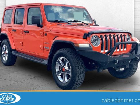 Used 2018 Jeep Wrangler Unlimited Sahara AWD/4WD image 1