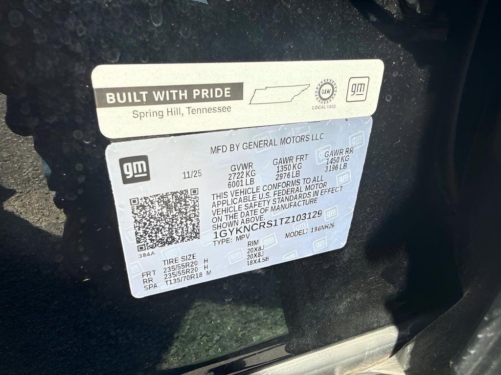 Used 2026 Cadillac XT5 Premium Luxury w/ LPO, ONYX Package FWD image 41