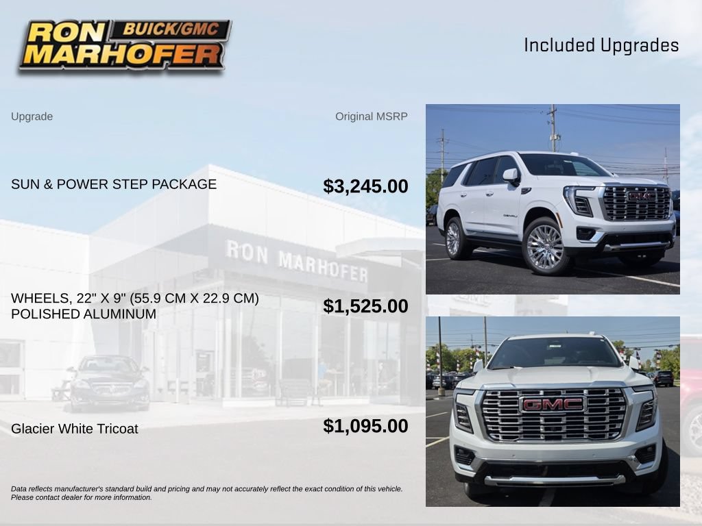 New 2026 GMC Yukon Denali w/ Sun & Power Step Package AWD/4WD image 7