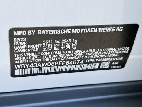 Used 2023 BMW i4 eDrive35 w/ Premium Package RWD image 33