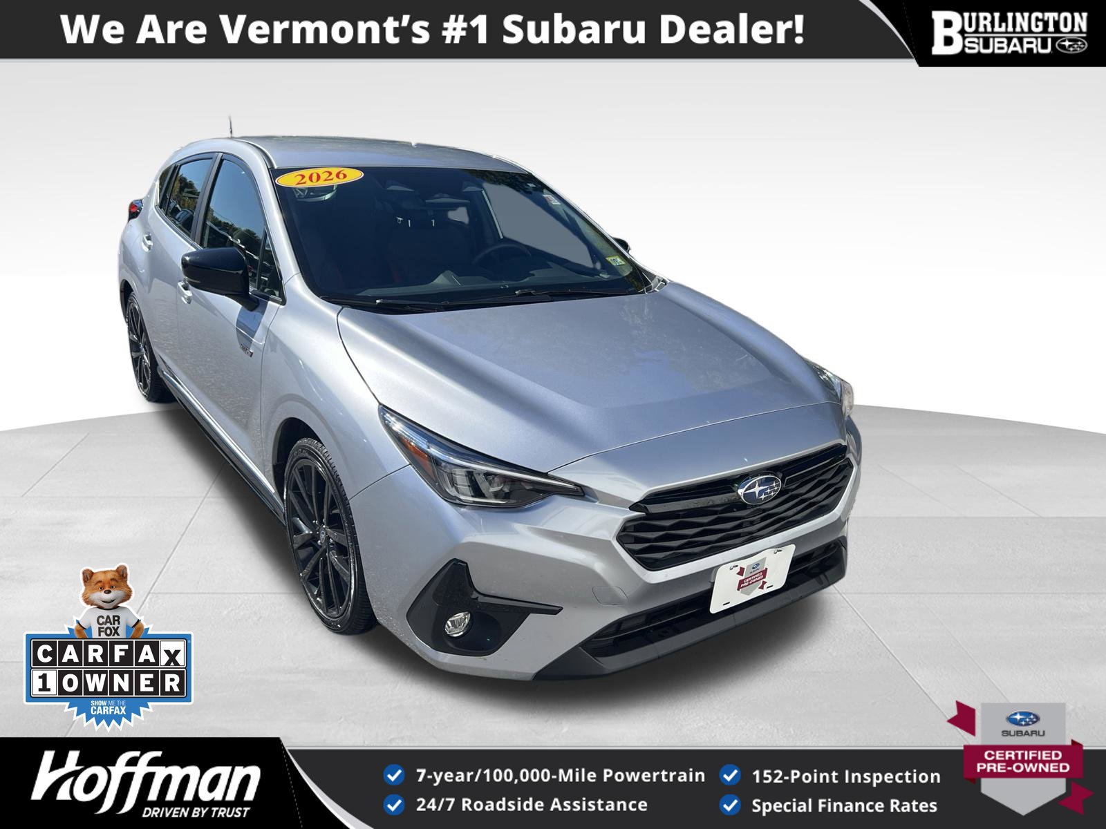 Certified 2026 Subaru Impreza RS AWD/4WD image 1