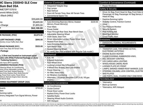 Used 2023 GMC Sierra 2500 SLE w/ SLE Value Package; image 29